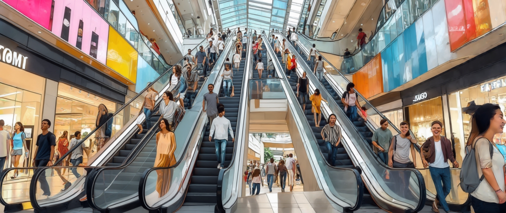 Sicherheitsvorrichtungen für Rolltreppenhandläufe