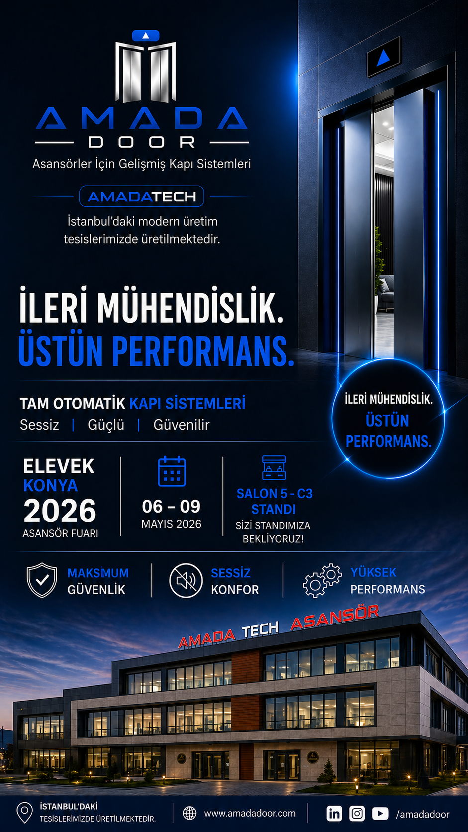 amada door otomatik kapı